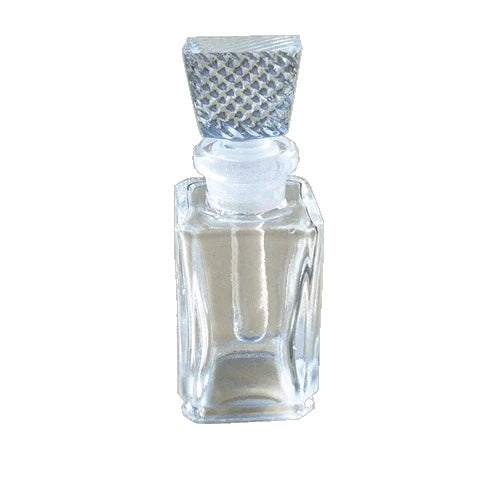 Empty Square Glass Bottles