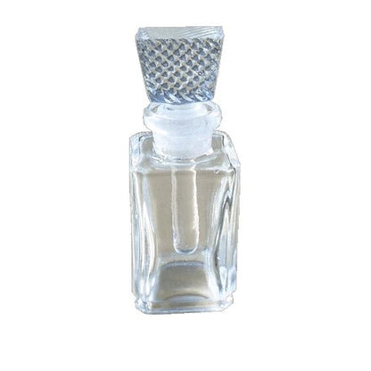 Empty Square Glass Bottles