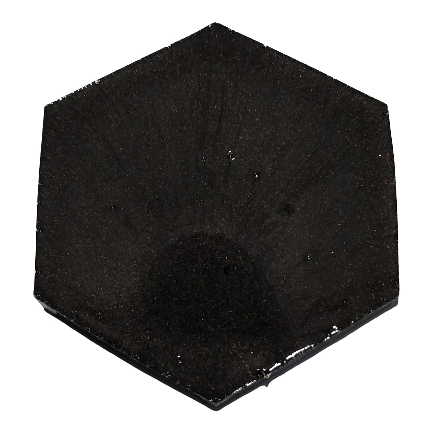 Orgone Water Charging Plate - with Shungite, Copper Shavings, and Quartz Granules | 4 inch diameter