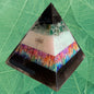 Wanderer Woodland Dragonfly Orgone Pyramid - Shungite Activated image 0