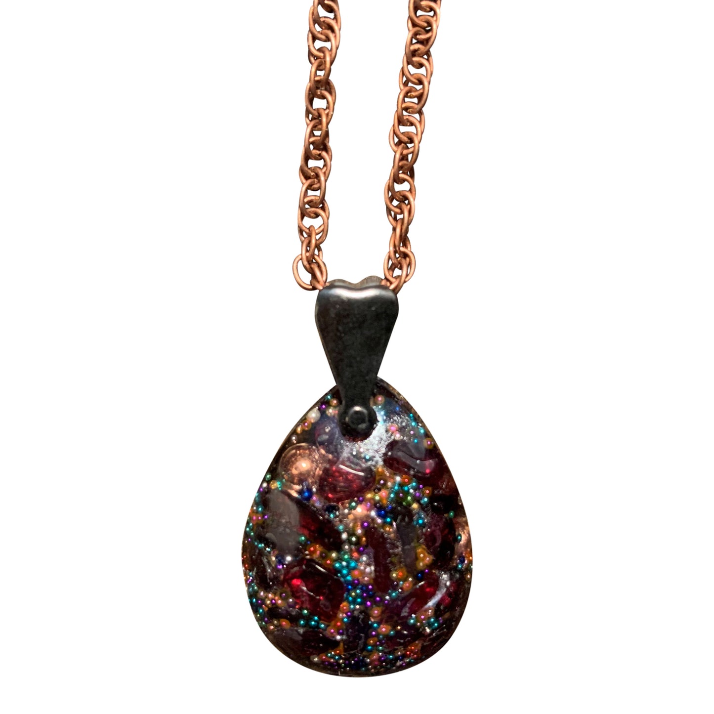 Heart Centered Orgone Energy Pendant - Hope, Courage, Determination