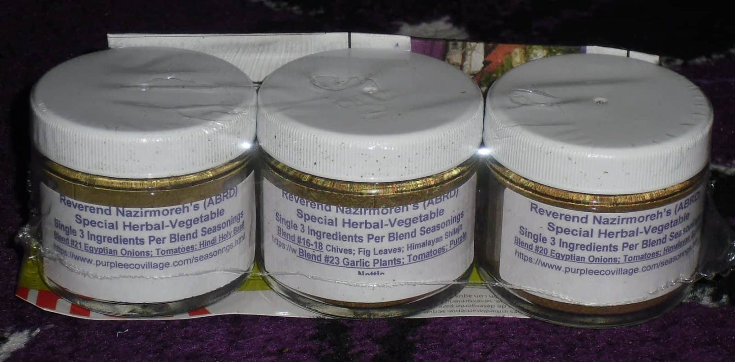 Reverend Nazirmoreh's Seasoning Blends image 3