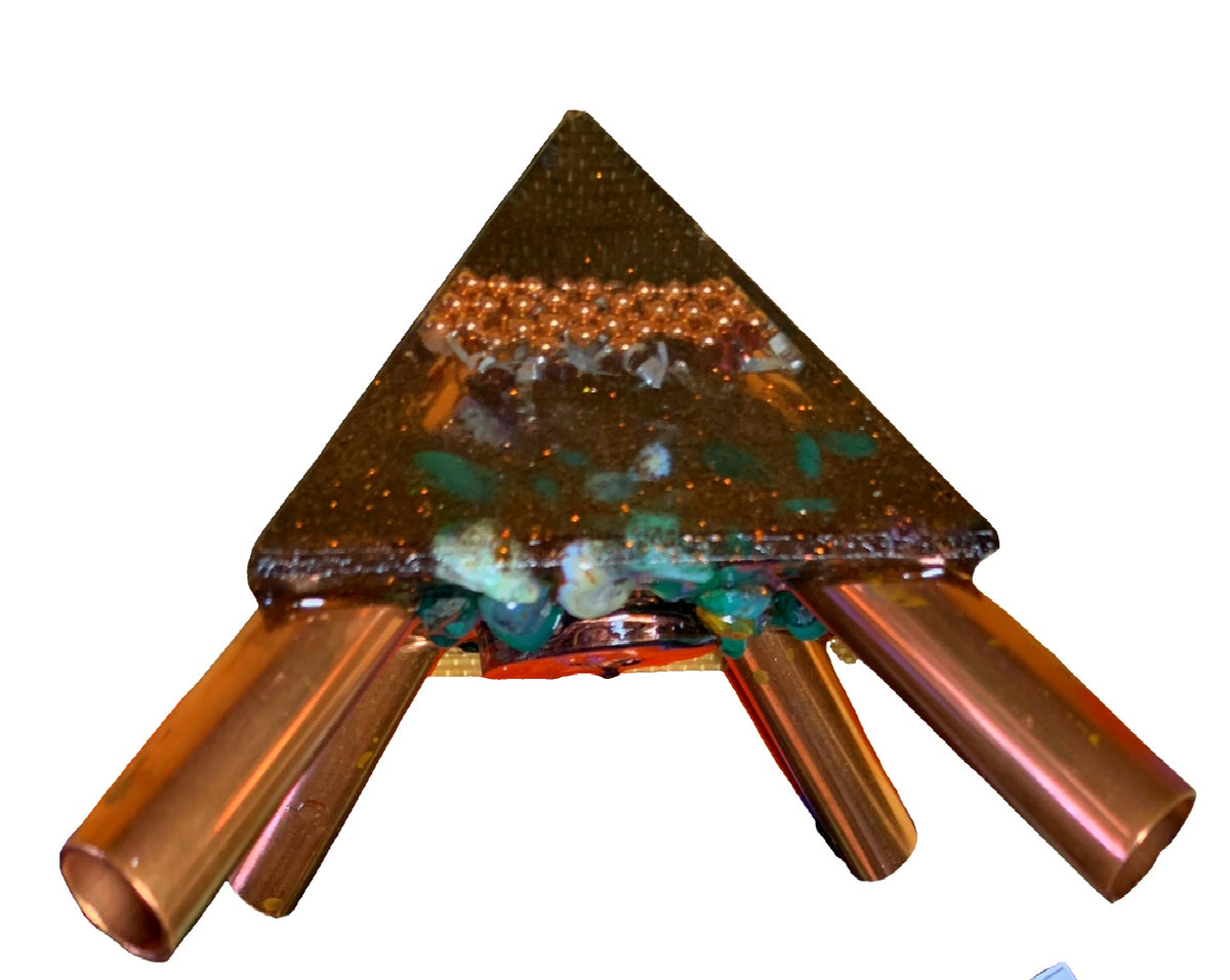 Prototype Giza Orgone Pyramid Cap