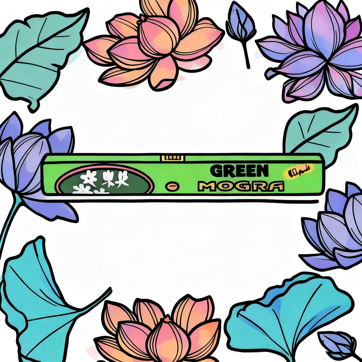 Green Mogra Incense Sticks