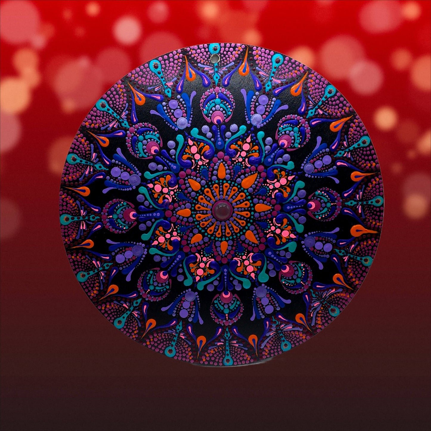 Sun and Ocean - 12" Mandala Wall Hanging