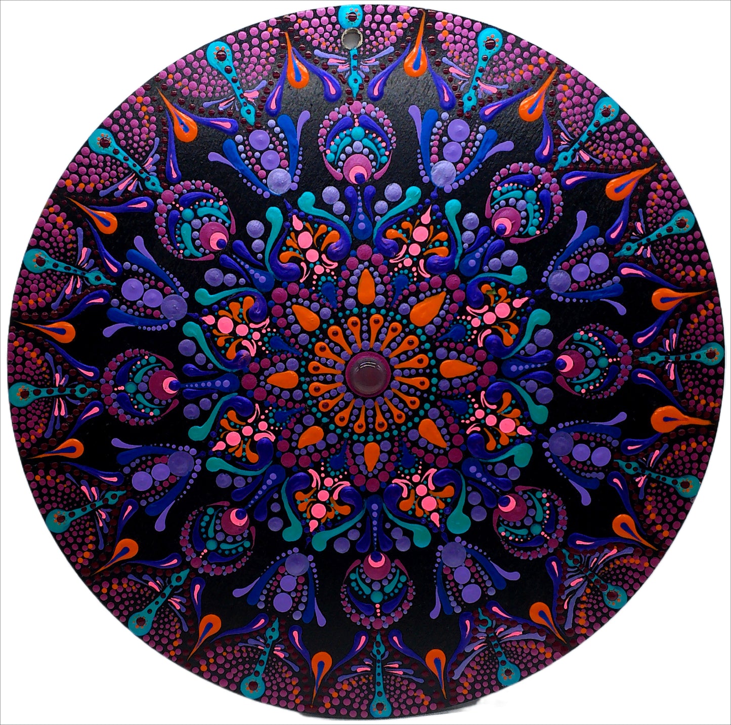Sun and Ocean - 12" Mandala Wall Hanging