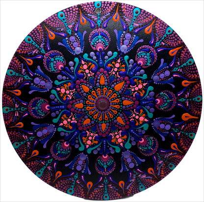 Sun and Ocean - 12" Mandala Wall Hanging