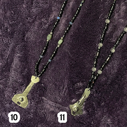 Key Beaded Neckpieces Set #4 | w/ Magnetic Beads