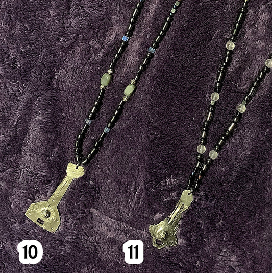 Key Beaded Neckpieces Set #4 | w/ Magnetic Beads