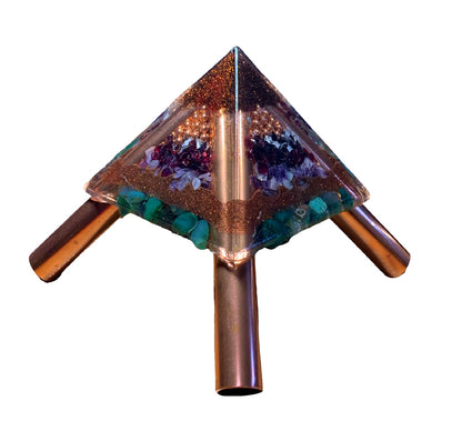 Forest Deep Giza Orgone Pyramid Cap - adjustable to 8'