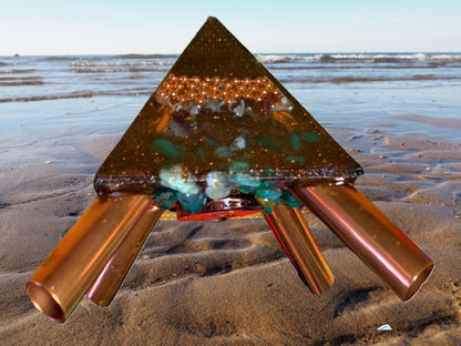 Prototype Giza Orgone Pyramid Cap