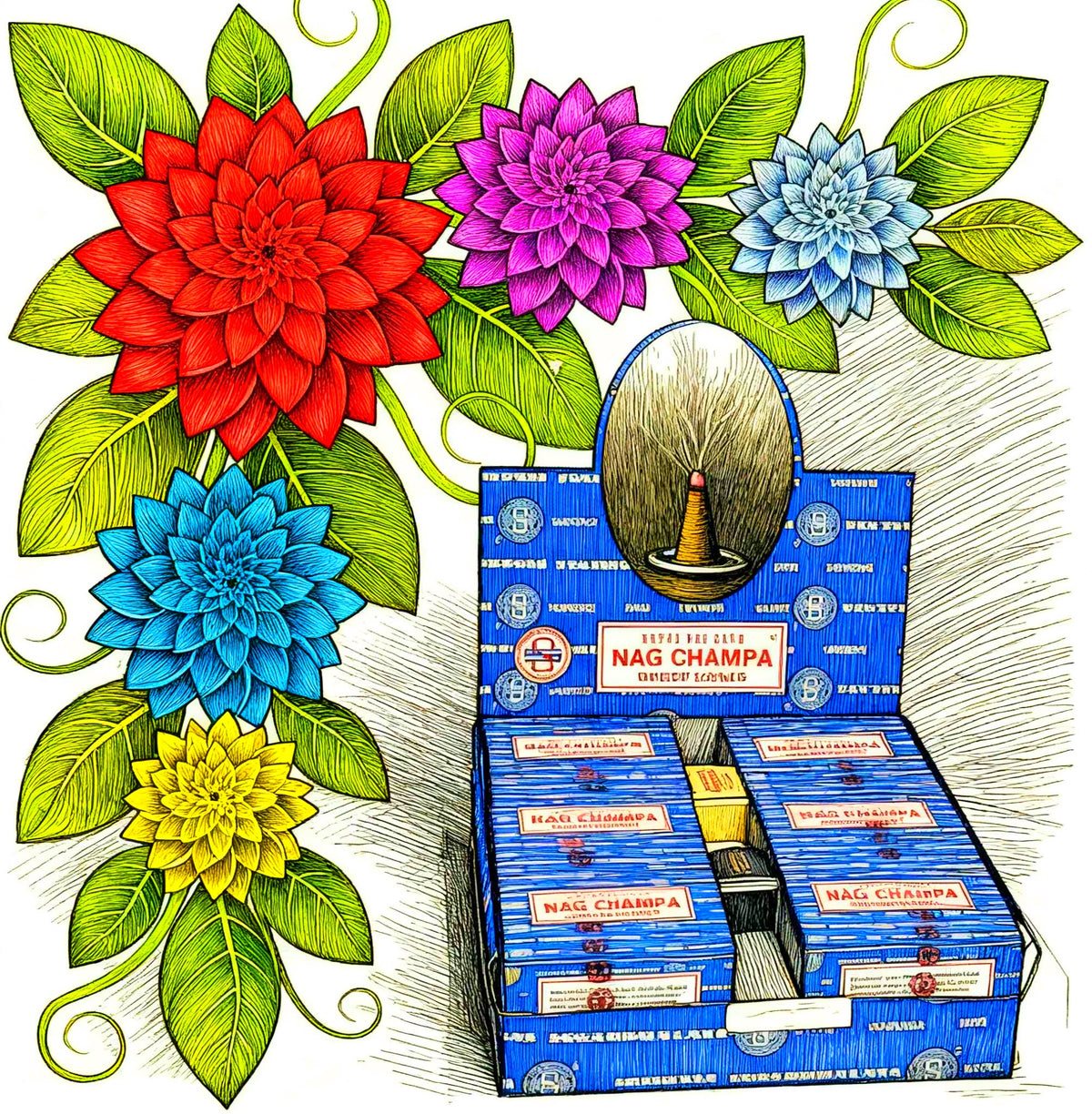 Nag Champa Incense Cones