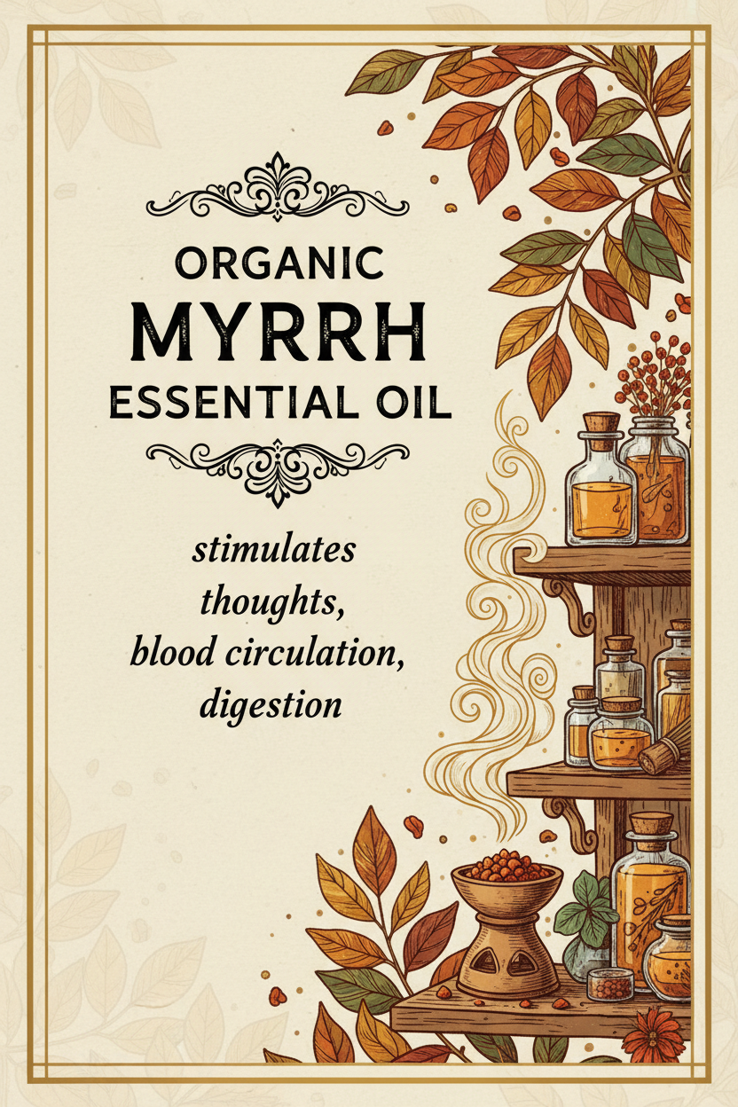 Myrrh Essential Oil - organic