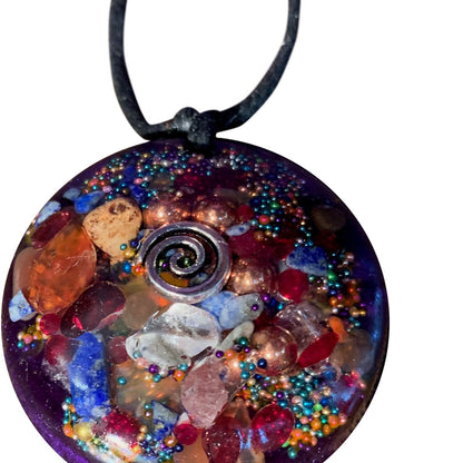 Planetary Peace Orgone Pendant – EMF Protection for a Healthy Body and a Healthy Planet