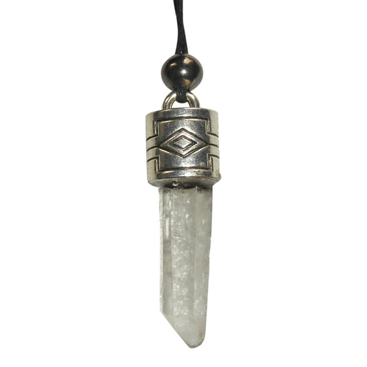 Lemurian Quartz Crystal Orgone Pendant