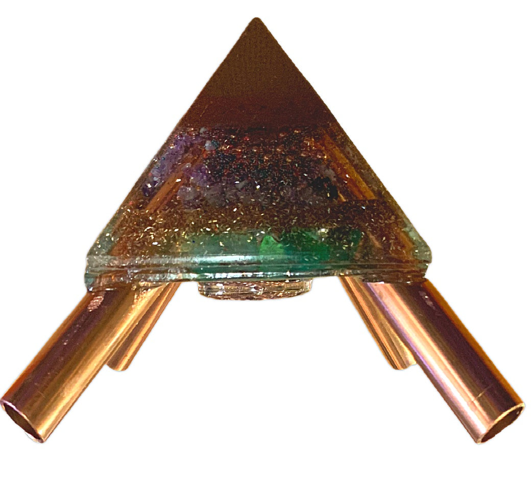 Prototype Giza Orgone Pyramid Cap