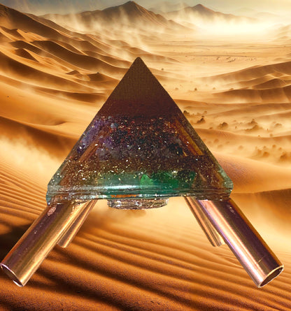 Prototype Giza Orgone Pyramid Cap