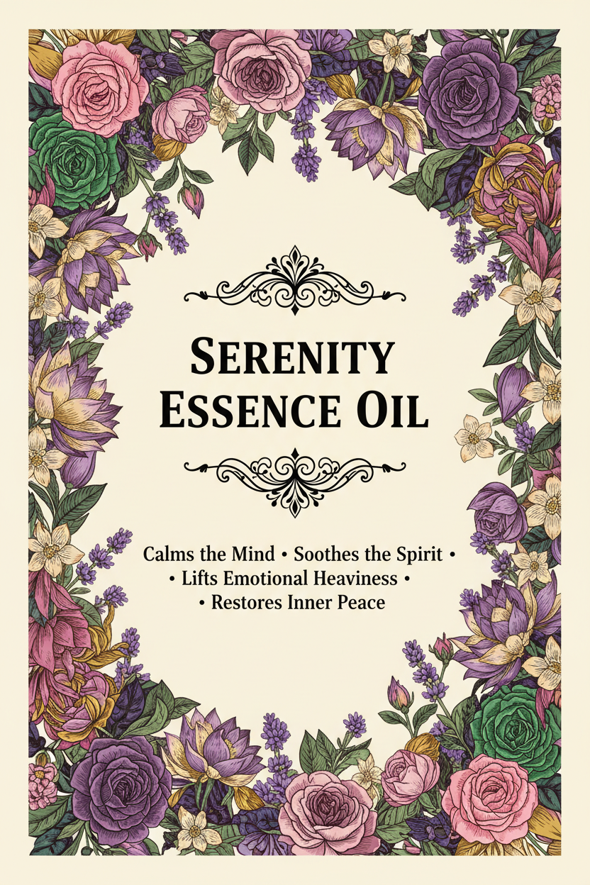Serenity Essence Oil