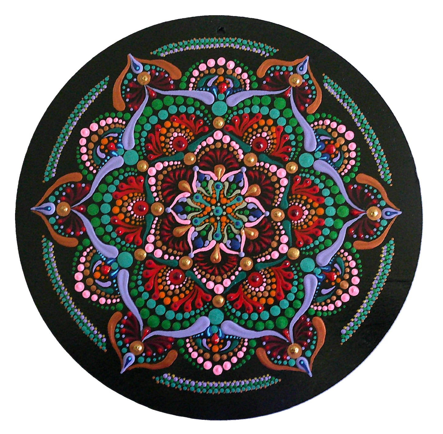 BREATHE - 12 " Mandala Wall Hanging