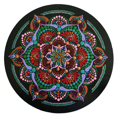 BREATHE - 12 " Mandala Wall Hanging