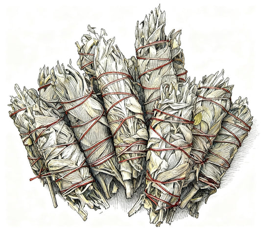 Small White Sage Smudge Sticks