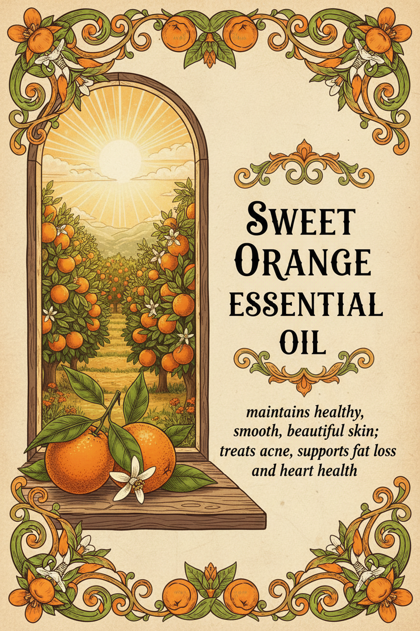 Sweet Orange Essential Oil