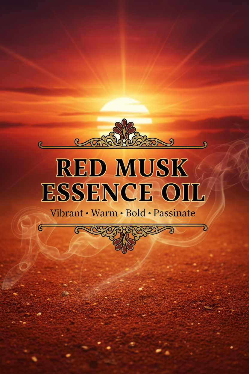 Musk, Red Essence Oil
