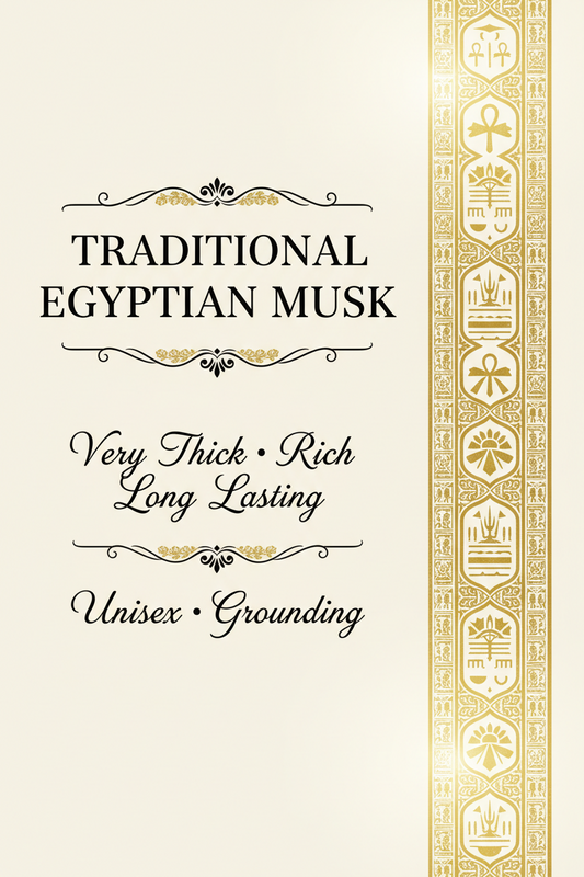 Egyptian Musk Essence Oil - traditional, thick
