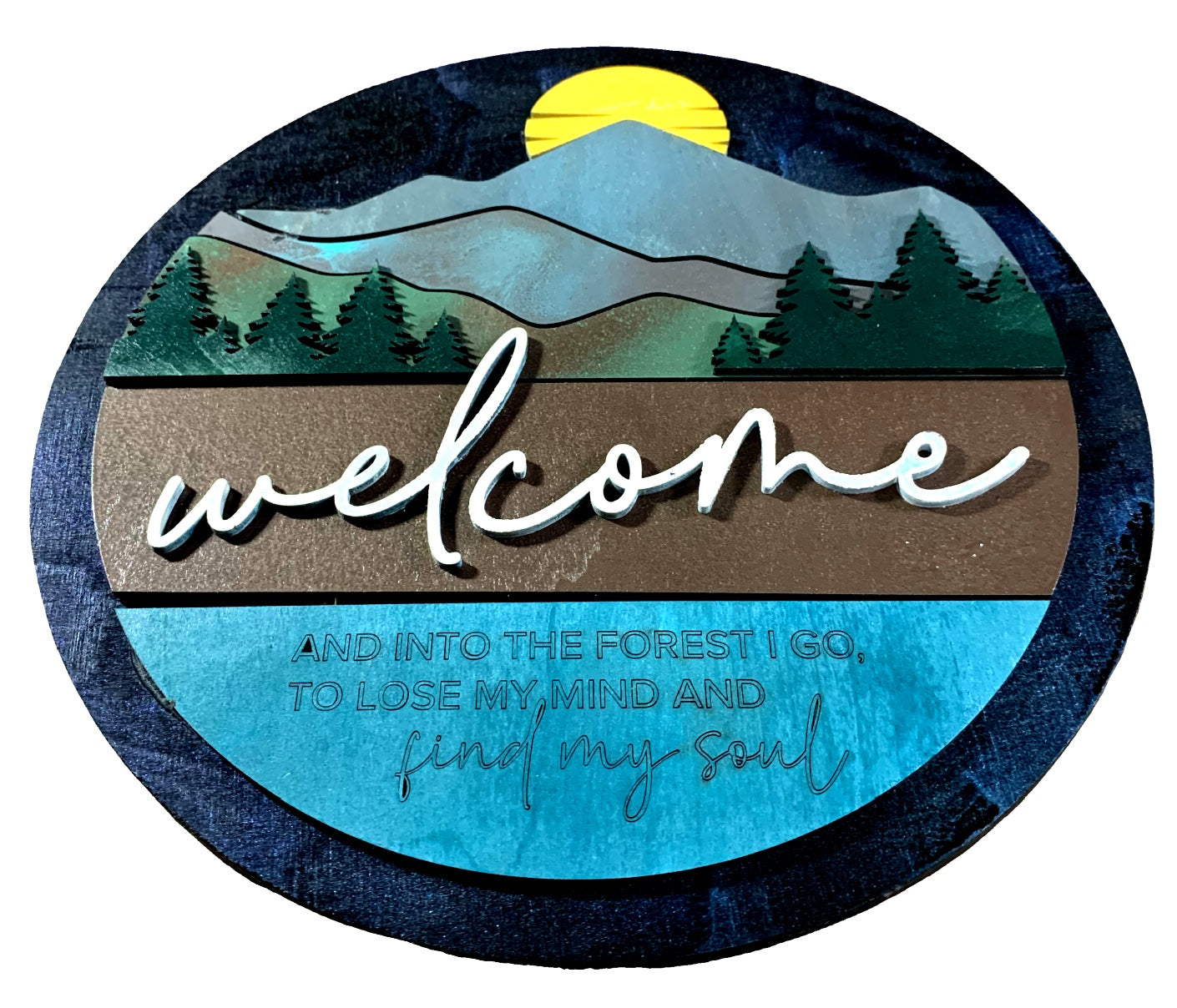 Into the Forest 3D Wall Hanging