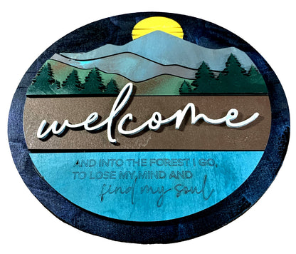 Into the Forest 3D Wall Hanging