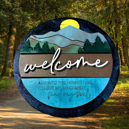 Into the Forest 3D Wall Hanging