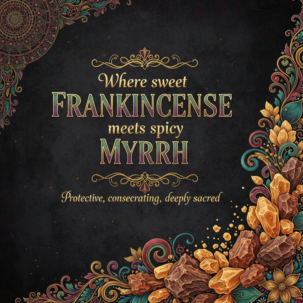 Frankincense and Myrrh Essence Oil