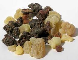 frankincense and myrrh resin